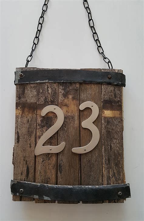 vintage rustic house numbers images